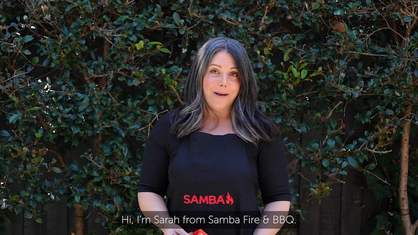 Samba Natural Firelighters 100 Pack - Safe, Long-Lasting, Convenient Storage