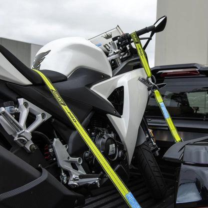 Grunt Pro Soft Reflecta Loop 25mm x 30cm 2 Pack - 350kg Break Strength, Weather Resistant