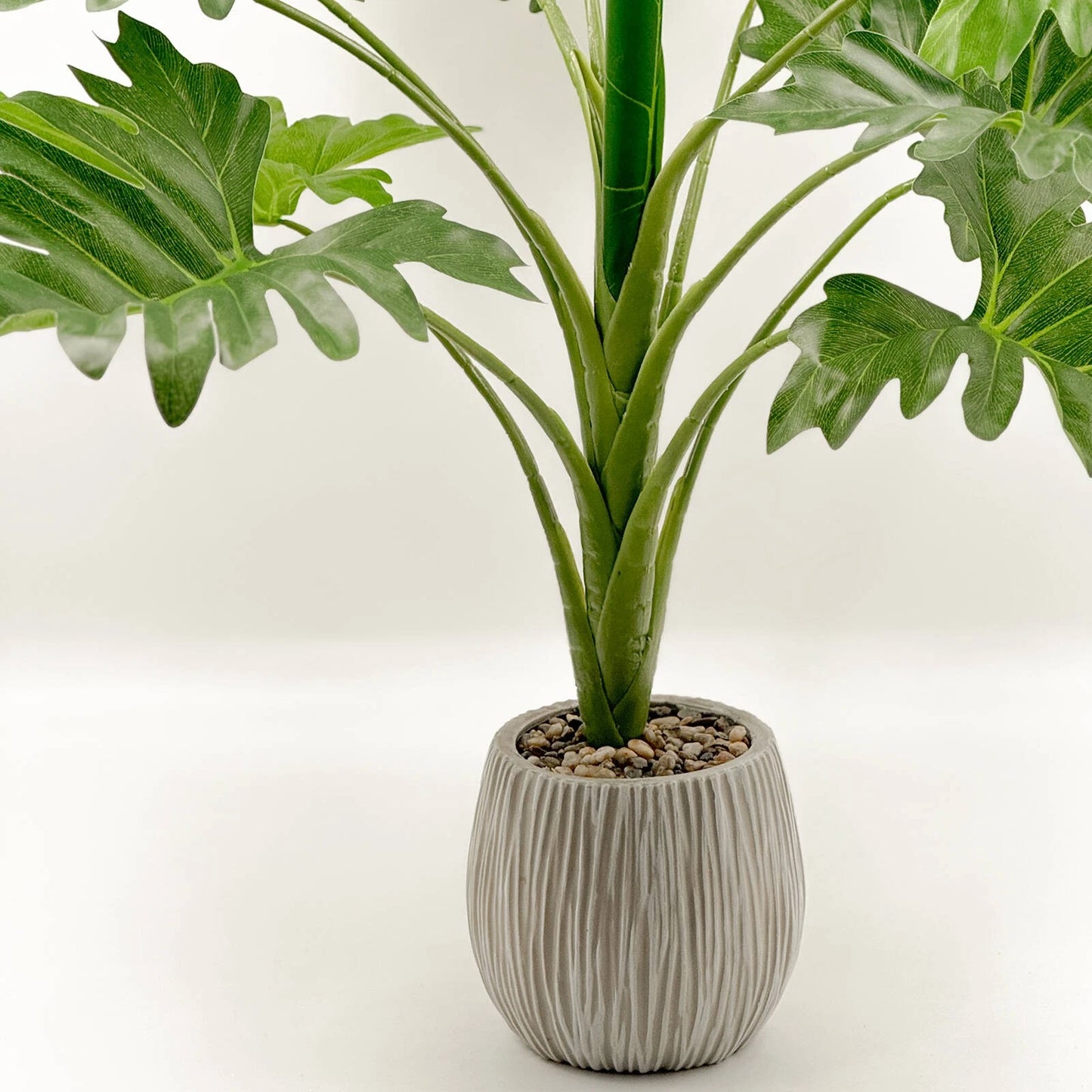 UN-REAL 60cm Philodendron Artificial Plant - Realistic, Low Maintenance Decor