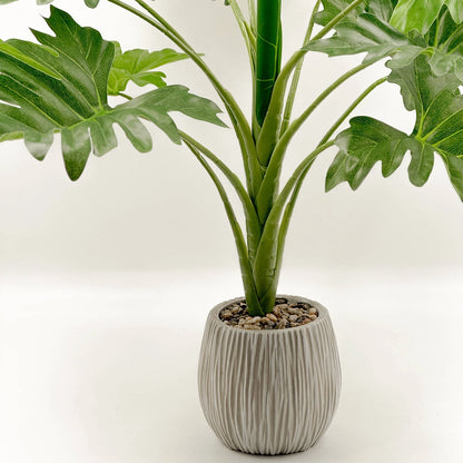 UN-REAL 60cm Philodendron Artificial Plant - Realistic, Low Maintenance Decor