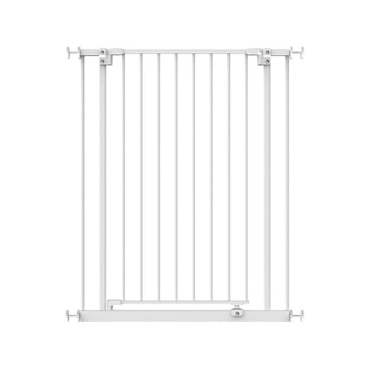 Perma Child Safety Extra Tall Baby Gate 73-82cm White, Easy Fit, Pet Friendly, One-Hand Release