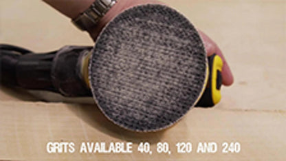 Irwin 150mm Mixed Grit Orbital Sanding Disc 5 Pack - Extended Lifespan & Universal Fitment