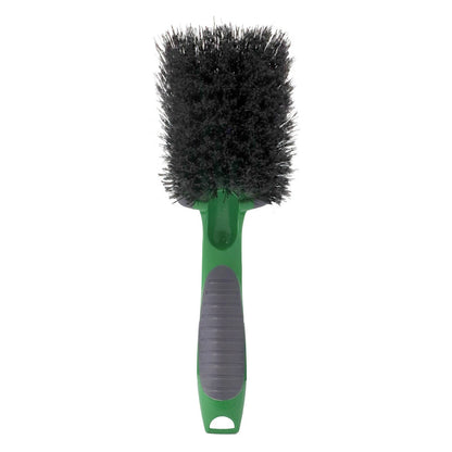 Turtle Wax Easy Grip Wheel & Tyre Brush - Durable Bristles, Non-Slip Handle, Rubber Guard