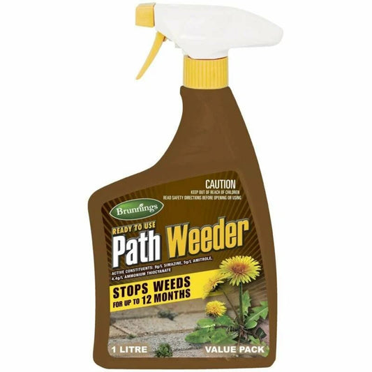 Brunnings Path Weeder 3x1L Pack - Efficient Garden Weed Removal