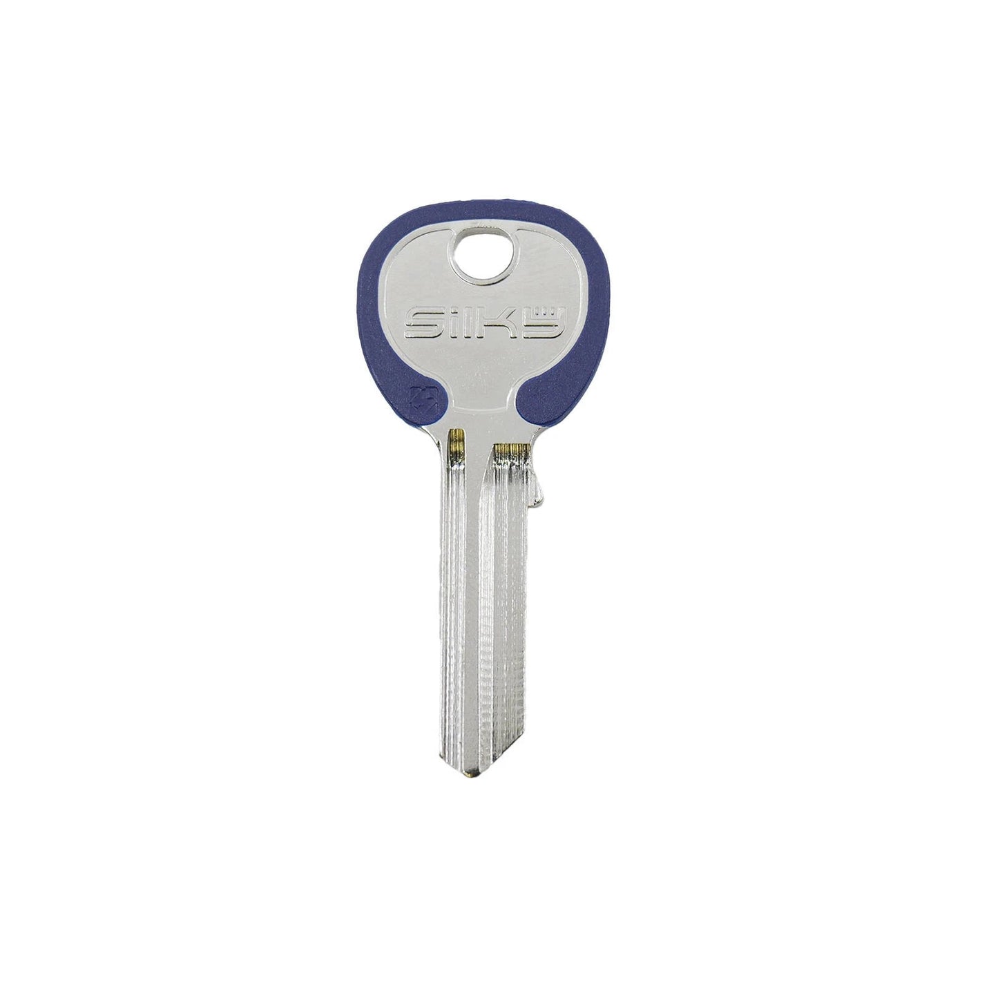 EHI Blue LW4 Silky Specialty Key - Color-Coded, Nickel Plated, Key Cutting Service