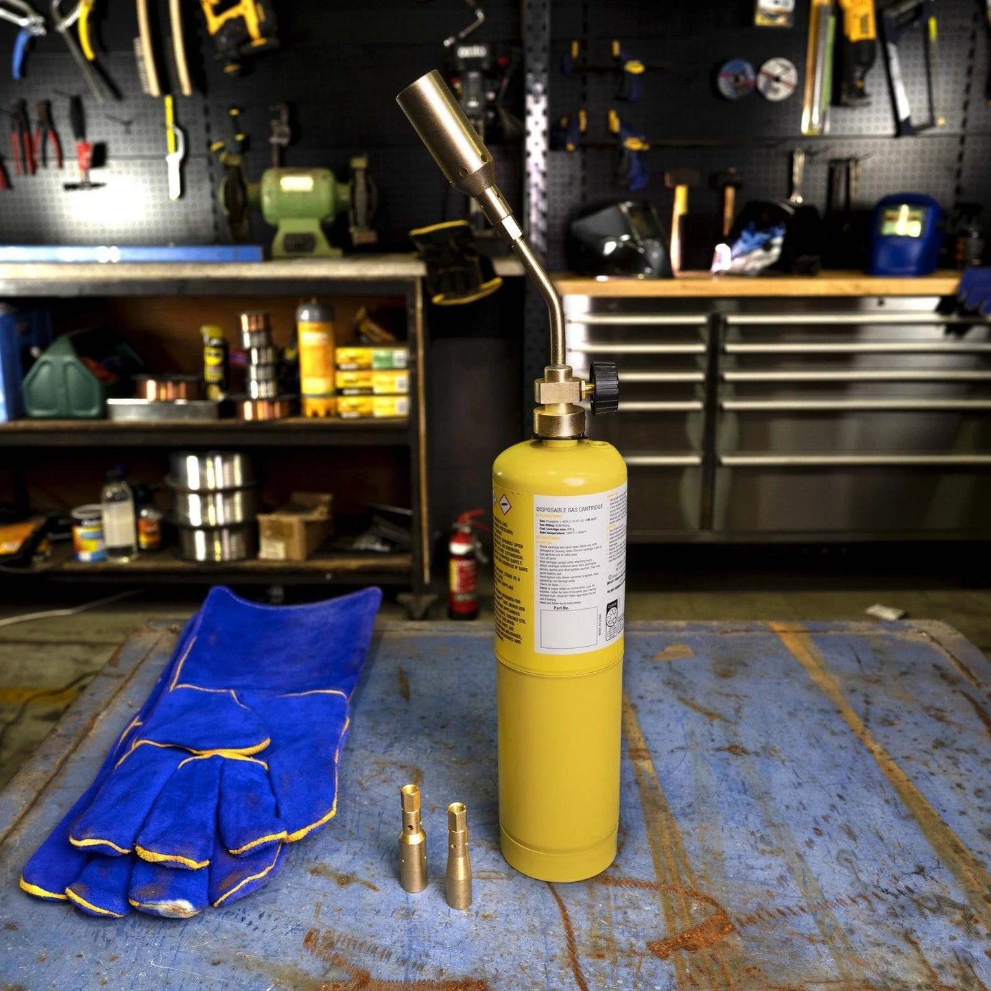 Bossweld Propane/Mapp Burner Kit with Adjustable Flame & Multiple Burners