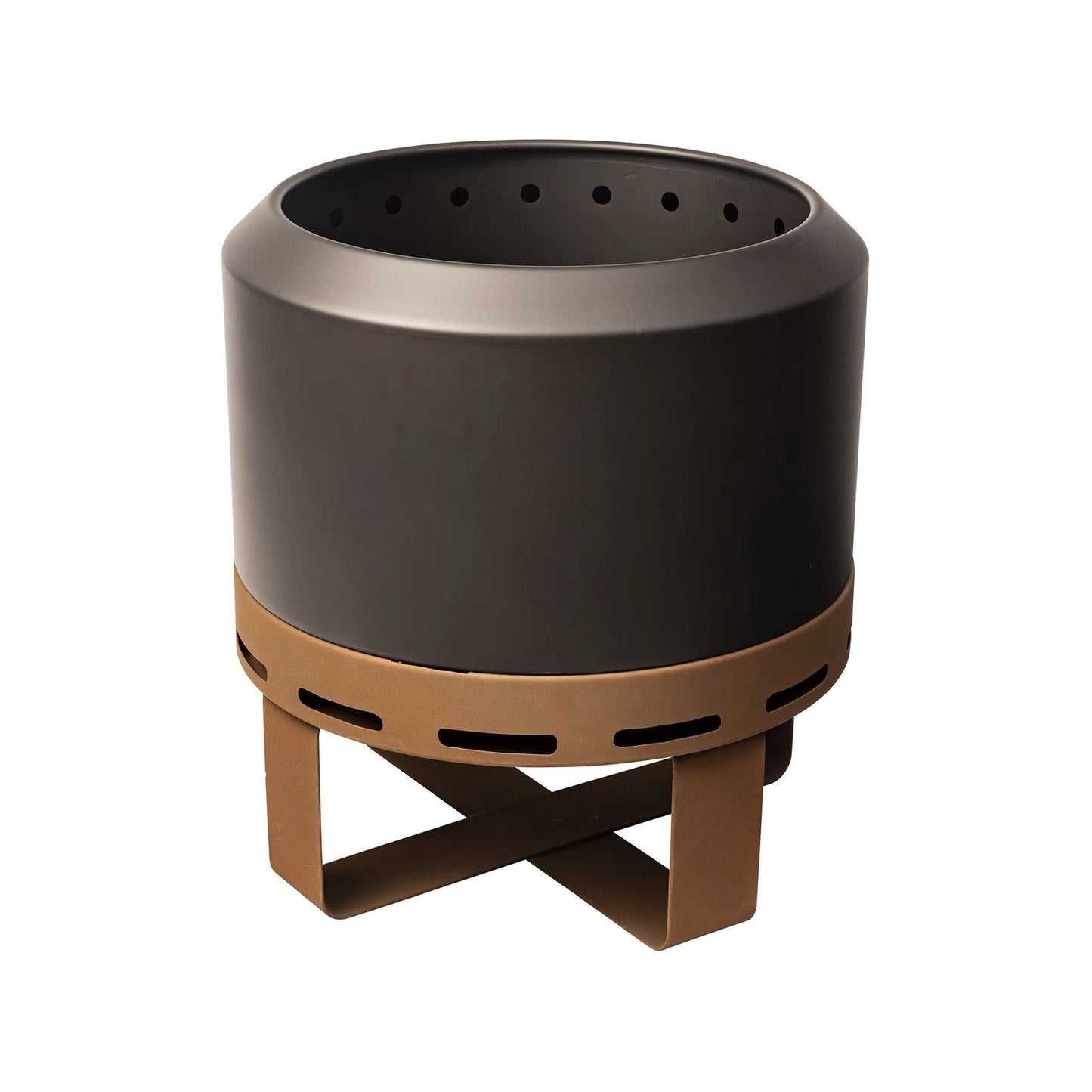 Aurus 450 Low Smoke Fire Pit with Cover, Dual Wall Design, Compact, Outdoor Use