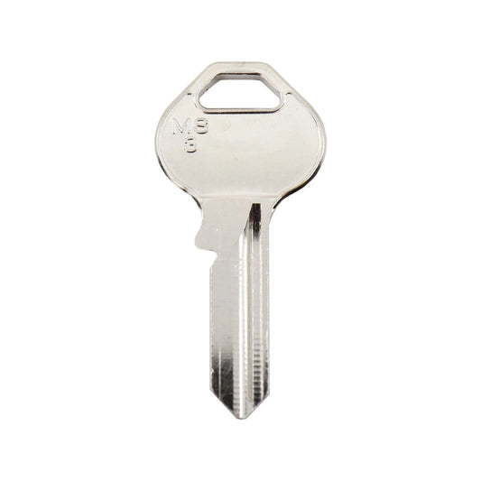 EHI Silver Blank Key - Nickel Plated Brass, Key-Cutting Service, Available at Bunnings