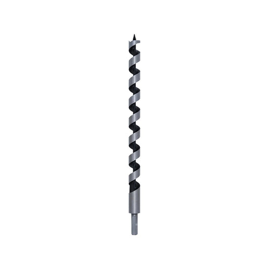 IRWIN Auger Drill Bit 22x380/300mm - Self-Pulling, Spiral Groove, Durable Cutting Edge