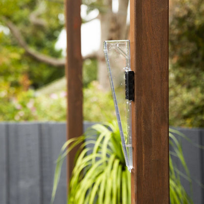 Nylex 150mm Rain Gauge, Precise Measurement, Easy Install, Clear Readings