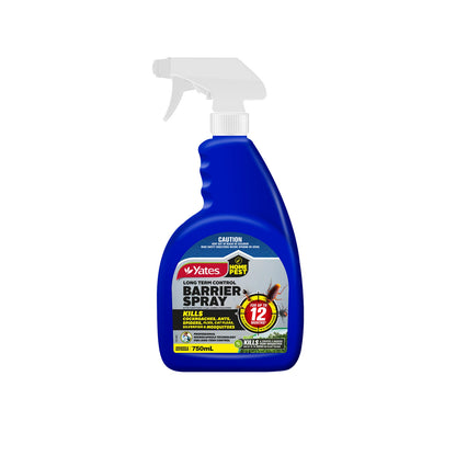 Yates 750ml Home Pest Control Spray - Long-Lasting Indoor/Outdoor Barrier, Targets Multiple Pests