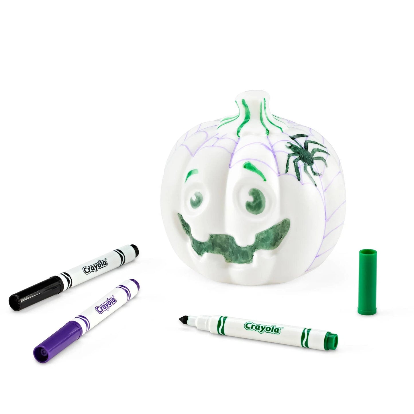 Crayola Light-Ups Jack-O-Lantern - Interactive, Reusable, Kid-Safe Halloween Craft Set
