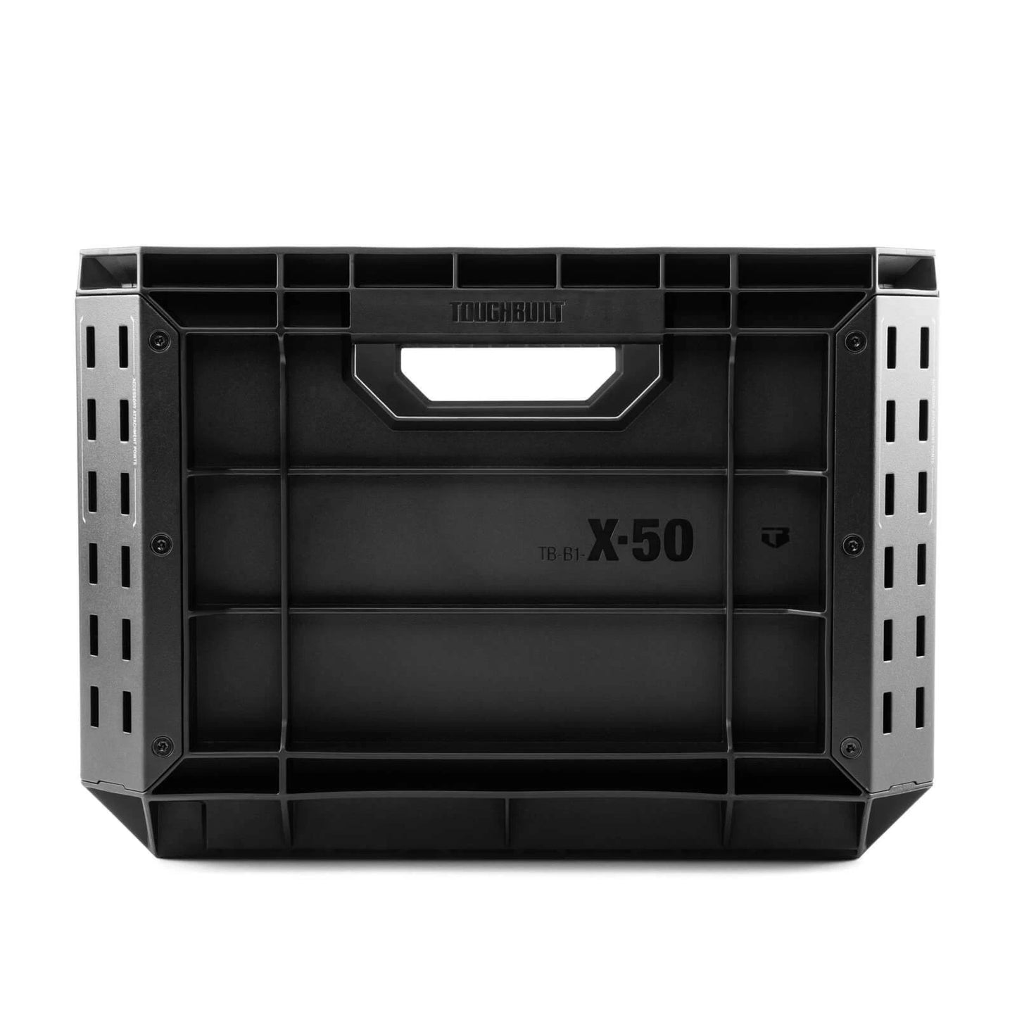 ToughBuilt StackTech Tool Crate - Durable, Stackable, Large Capacity, Customizable Storage