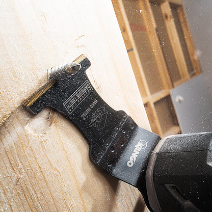 Kango 35mm Carbide Multi-Tool Blade - Titanium Toughened, Versatile, Made in USA