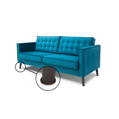 Slipstick 50mm Round Gripper Floor Protection Pads, Non-Slip, Durable, 8 Pack