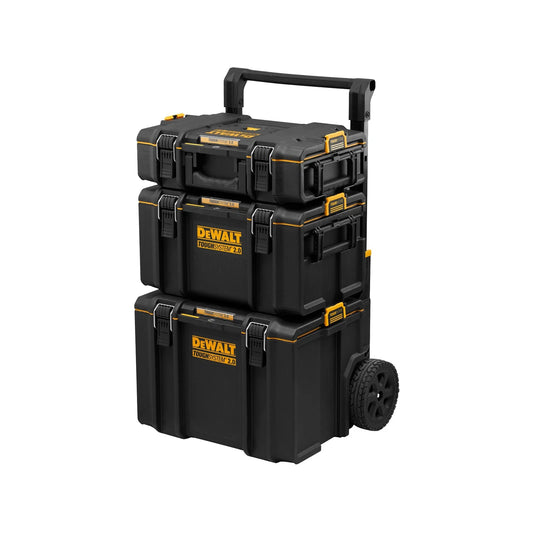DeWALT ToughSystem 2.0 3-in-1 Toolbox Bundle, IP65 Water Seal, Portable & Lockable