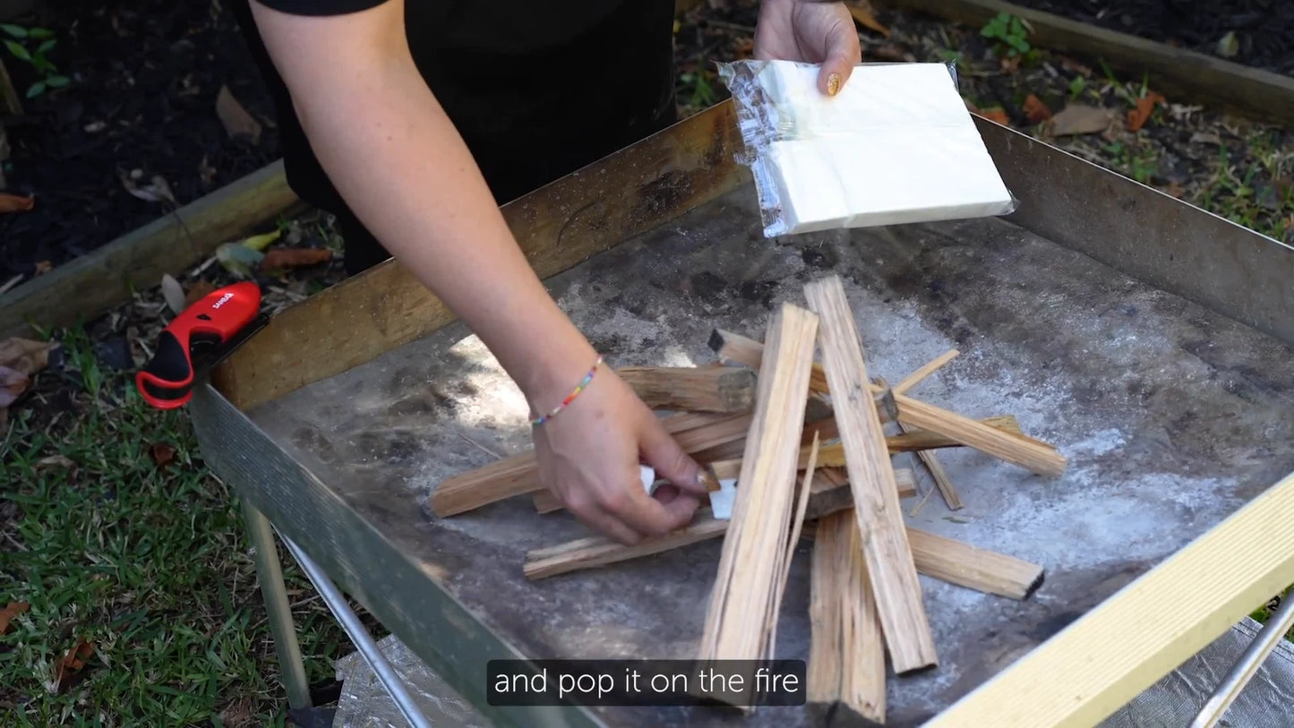 Samba Original Firelighters 36 Pack - Easy Light, Quick Ignition, Long Burn Time