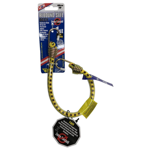 Lion 46cm Rebound Safe Octopus Strap, Zero Recoil, Weather Resistant, Durable Hooks