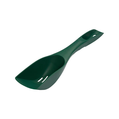 Cyclone Poly Gutter Scoop - Lightweight, Durable, Extra Long Handle, Drainage Holes, Lifetime Guarantee