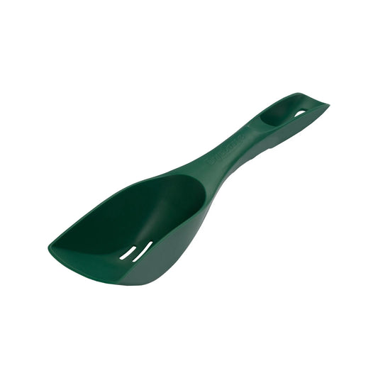 Cyclone Poly Gutter Scoop - Lightweight, Durable, Extra Long Handle, Drainage Holes, Lifetime Guarantee