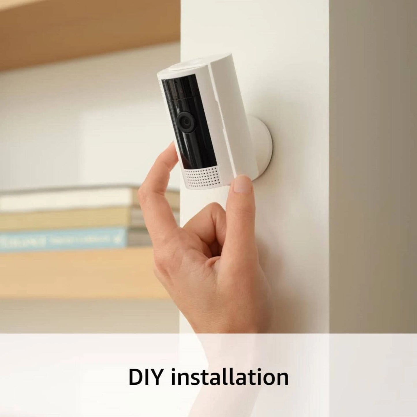 Ring 2nd Gen Indoor Camera White - 1080p HD, Motion Alerts, Two-Way Talk, Privacy Cover