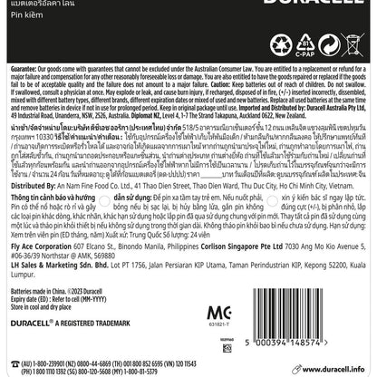 Duracell Coppertop AAA Batteries 24 Pack - Long-Lasting, Reliable, 10-Year Shelf Life