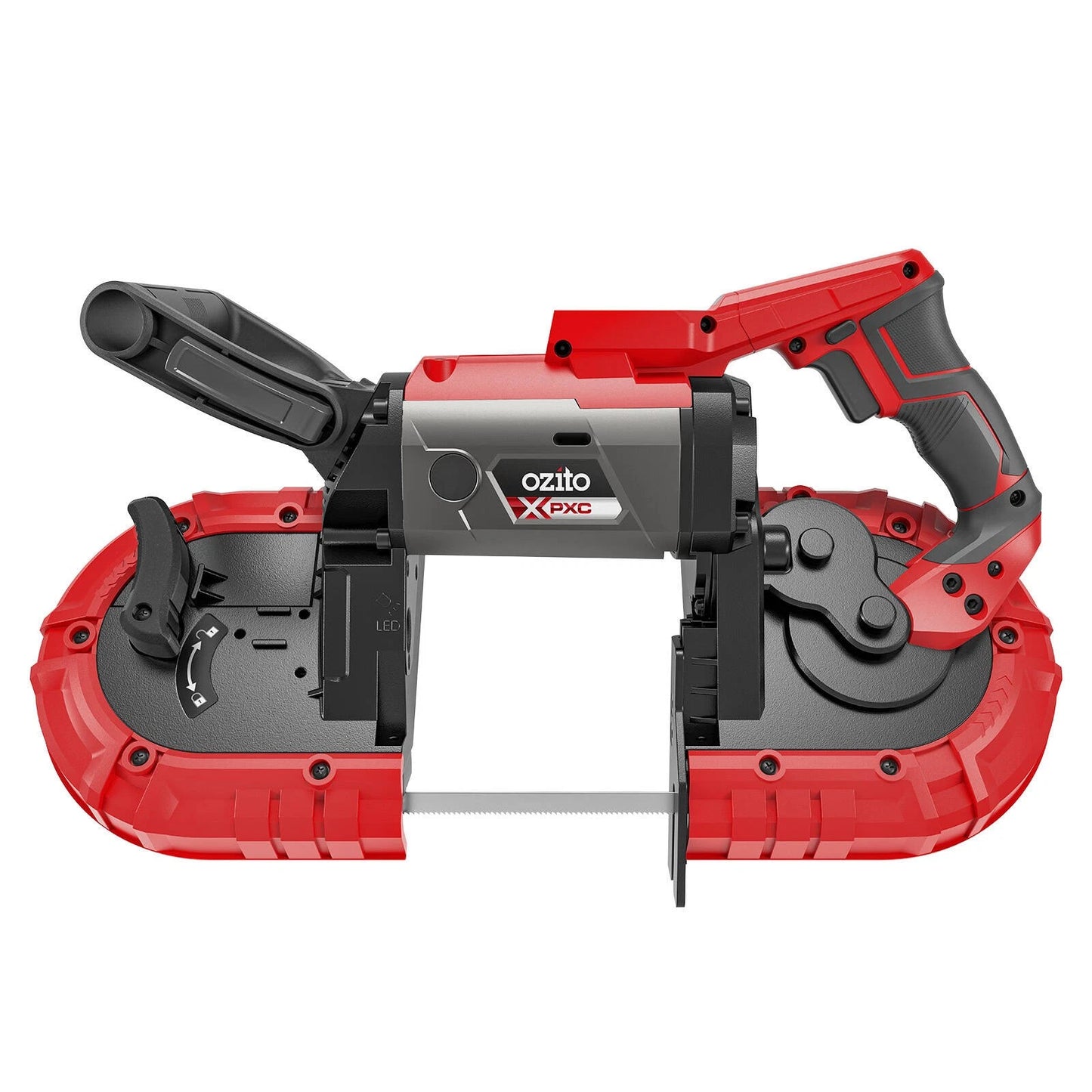 Ozito PXC 18V Bandsaw - Spark-Free, Large Capacity, Portable, LED Light