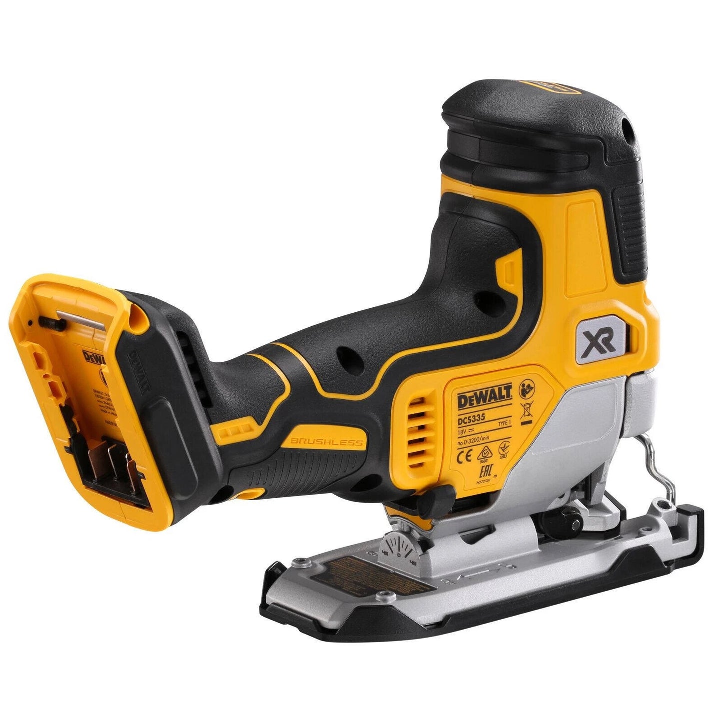 DeWALT 18V XR Jigsaw, Brushless, Variable Speed, LED Worklight, Tool-Free Blade Change
