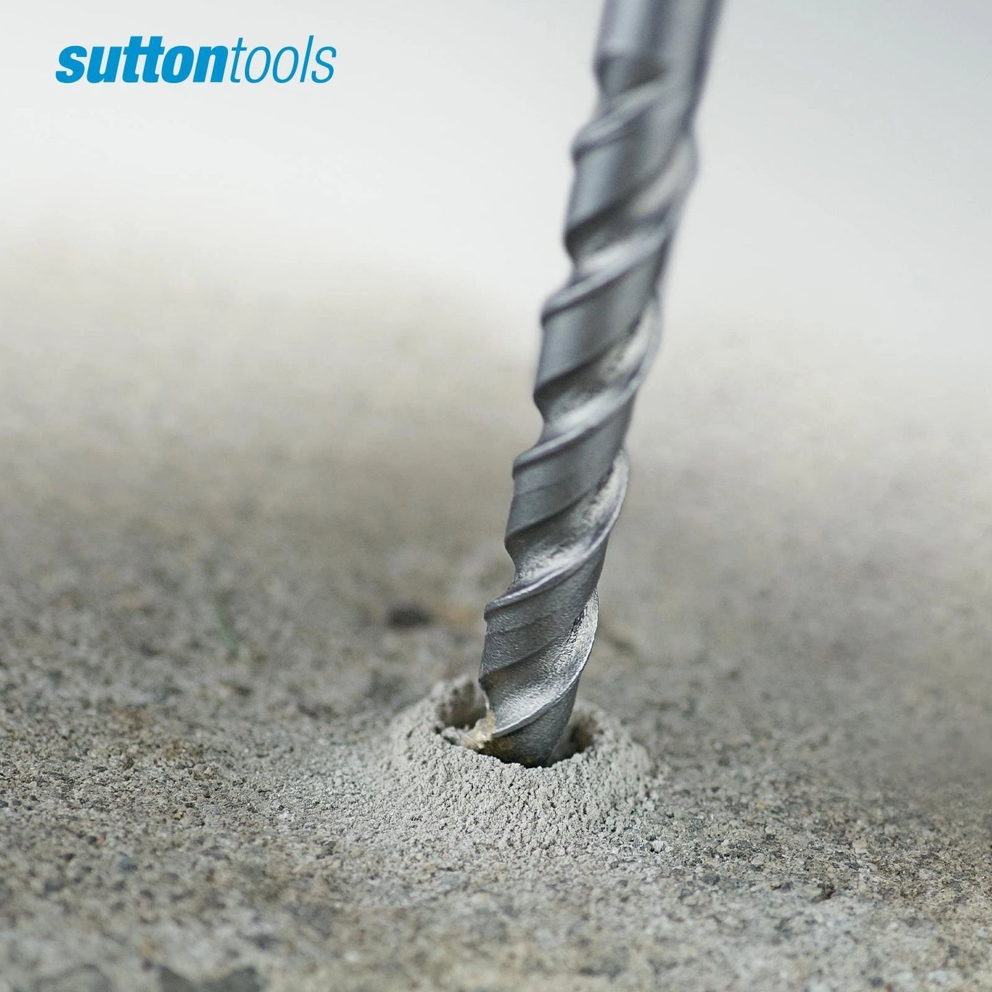 Sutton Tools 13x120mm TCT Masonry Drill Bit, Carbide Tip, Double Spiral Flute