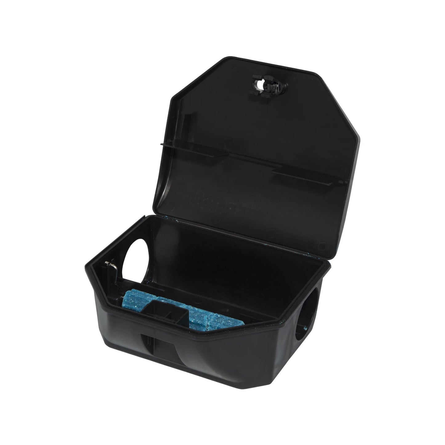 RATSAK Fast Action Reusable Rodent Bait Station with Wax Blocks, Indoor/Outdoor Use