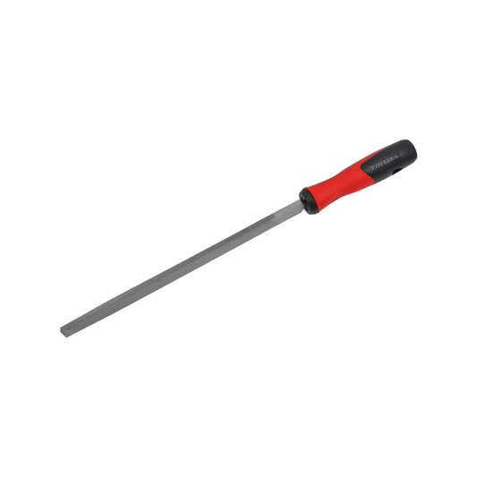 Trojan 250mm Mill File - Ergonomic Handle, Wood & Metalwork Tool