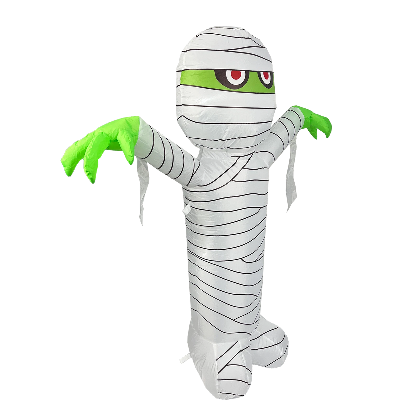 Galah Halloween Scary Mummy Inflatable 1.2M with LED Lights, Indoor/Outdoor Use