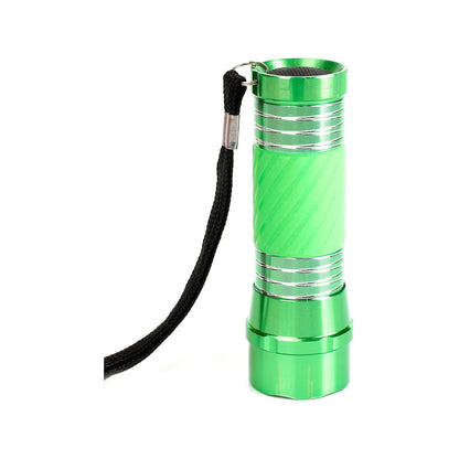 Click Glow In Dark Flashlight 4 Pack - LED, Glow Handle, 45 Lumens, 12 AAA Batteries Included