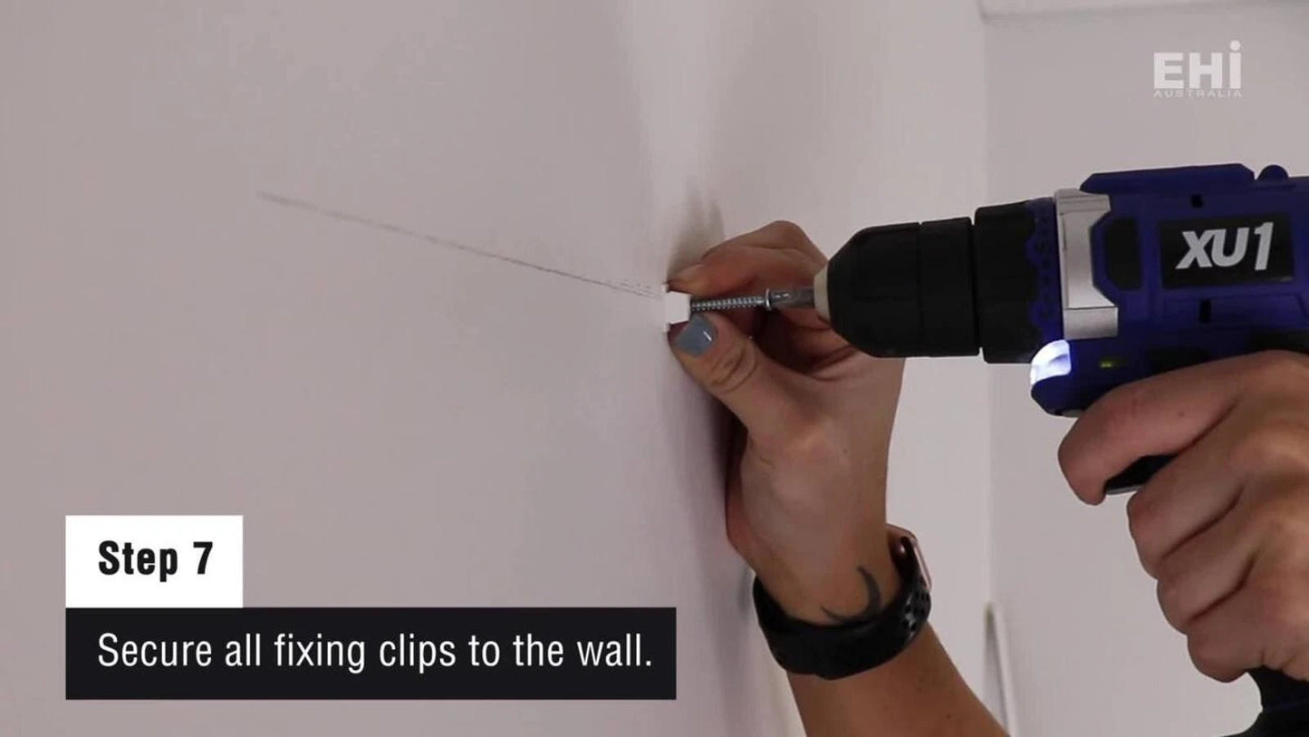 Gallery@Home 8kg Brass Hook Kit - Easy Install, Adjustable, Reusable Hanging Solution