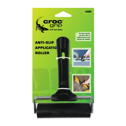 Croc Grip Anti-Slip Application Roller, Black, ABS, Comfortable Handle, Versatile Use