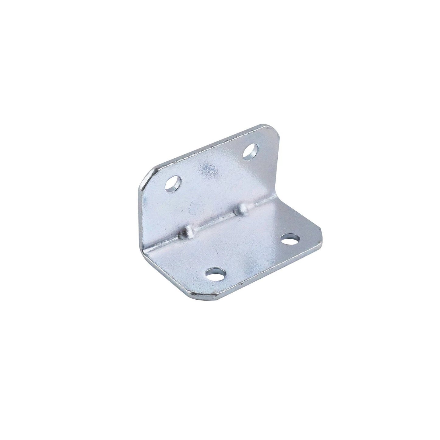 Carinya Zinc Plated Reinforcing Angle Bracket 44.5x27x27x2mm - 4 Pack, Indoor/Outdoor Use