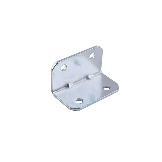 Carinya Zinc Plated Reinforcing Angle Bracket 44.5x27x27x2mm - 4 Pack, Indoor/Outdoor Use
