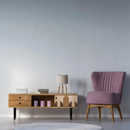 Adoored Black Steel Square Tube Furniture Leg 25x25x250mm - Modern, Durable, Easy Install