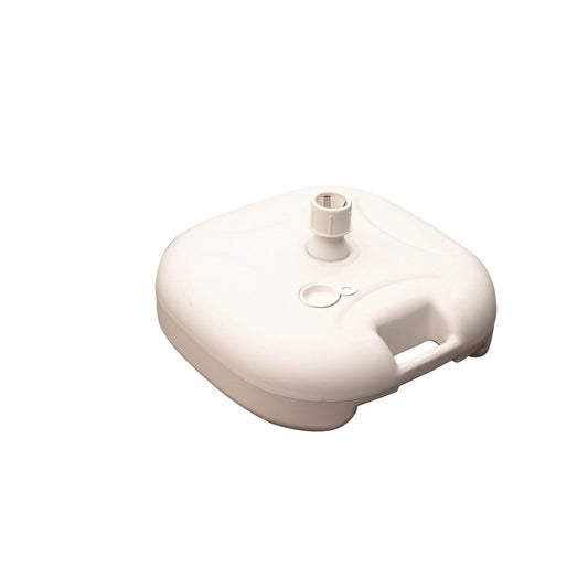 Coolaroo Plastic Fillable Umbrella Base, Water-Filled 20kg, Adjustable 18-32mm, Durable Resin
