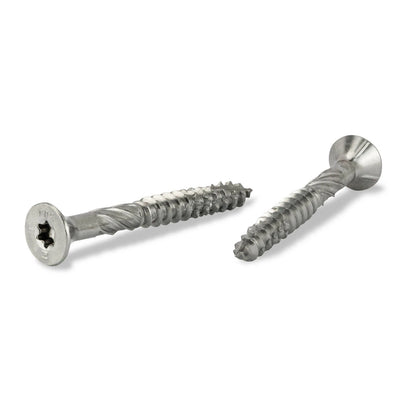 Zenith SS304 Large Head Decking Screws T25 12G x 50mm - 250 Pack