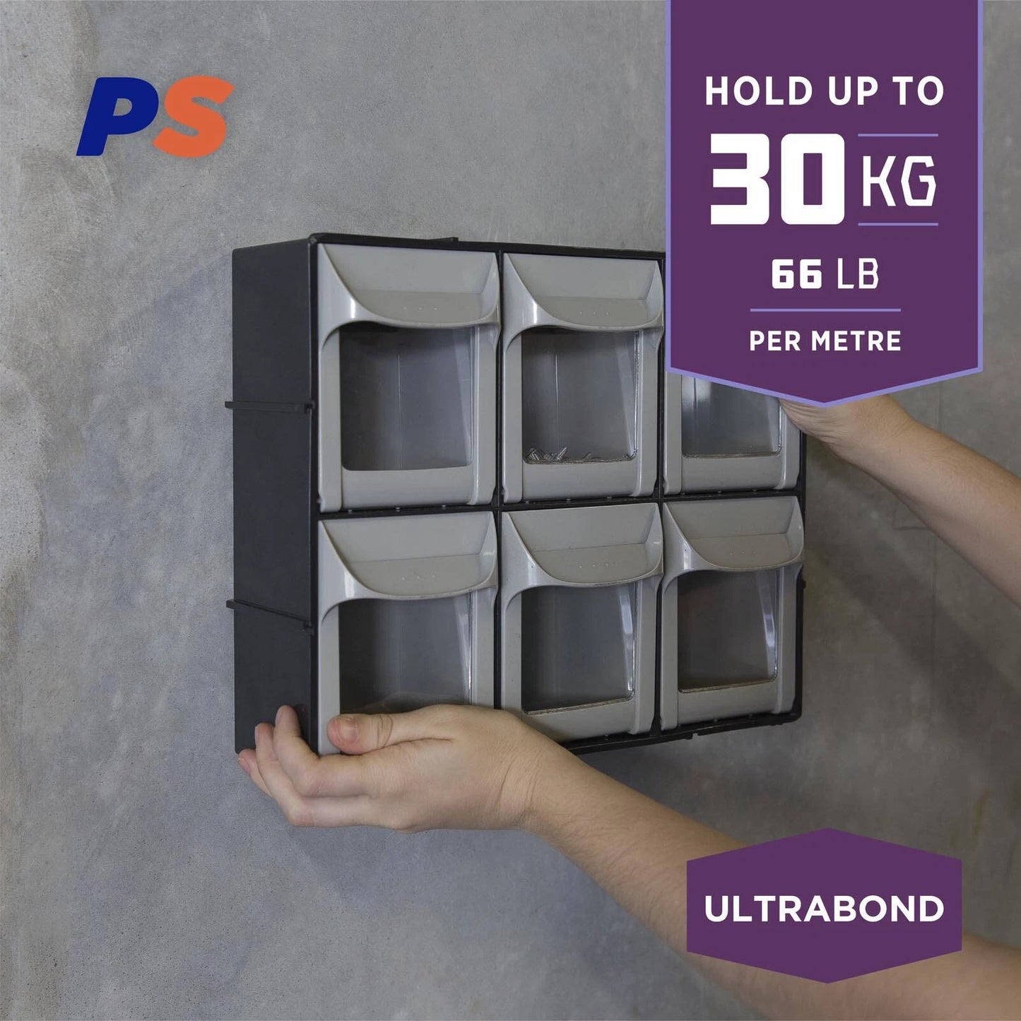 Permastik Ultra Bond Mounting Tape 5m x 32mm, Holds 30kg/m, Weather & UV Resistant