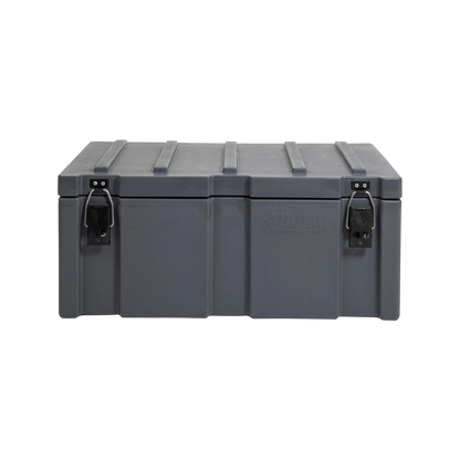 Rhino Grey Cargo Case 900x550x400mm, Durable Polyethylene, Water-Resistant, High Security Latches