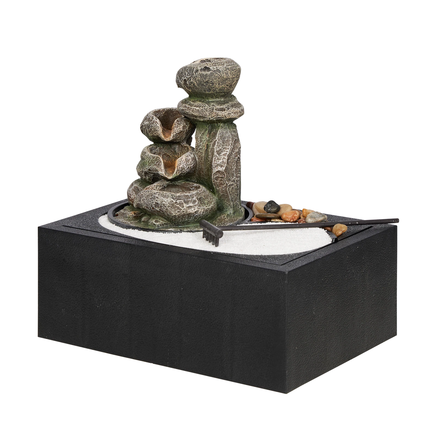 Northcote Pottery Enso Indoor Water Feature 16x34x30cm with Pump & Accessories