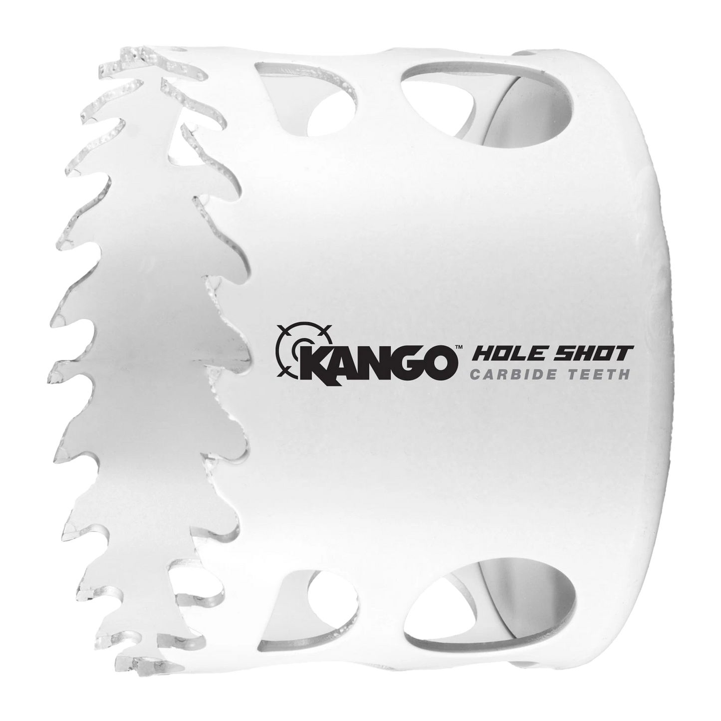 Kango 64mm Carbide Teeth Hole Saw for Metal, Timber, Cement, Fibreglass