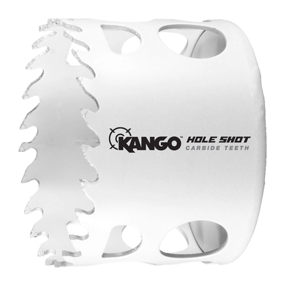 Kango 64mm Carbide Teeth Hole Saw for Metal, Timber, Cement, Fibreglass