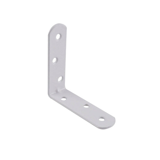 Carinya White Reinforcing Angle Bracket 70x70x20mm 8 Pack - Durable, Easy Install