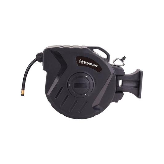 Craftright 20m Retractable Air Hose Reel, 250 PSI, 180° Swivel, PVC Hose