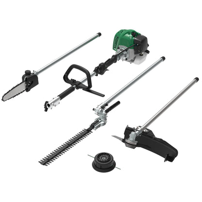 Cheetah 32.6cc 4-in-1 Multi Tool Kit - Brushcutter, Trimmer, Hedge Trimmer, Pole Saw