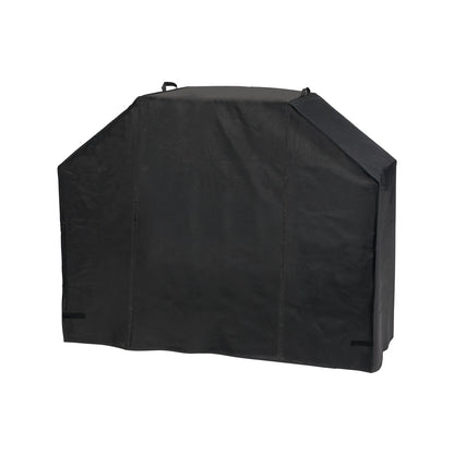 Jumbuck Black 2-3 Burner Hooded BBQ Cover, UV & Water Resistant, Secure Fit, 127x90x65cm