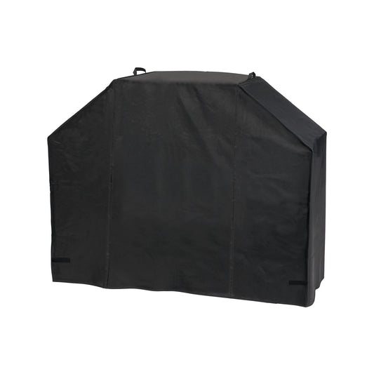 Jumbuck Black 2-3 Burner Hooded BBQ Cover, UV & Water Resistant, Secure Fit, 127x90x65cm